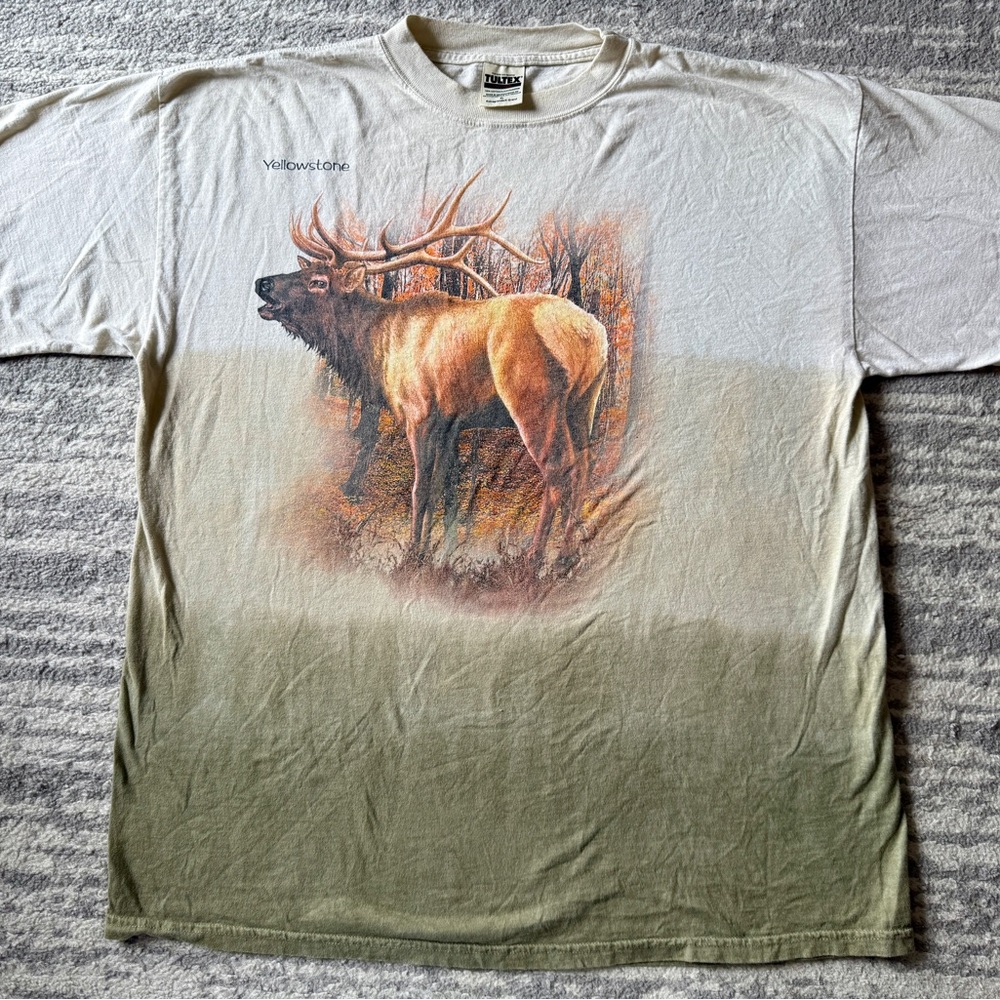 TULTEX Yellowstone National Park Moose shirt